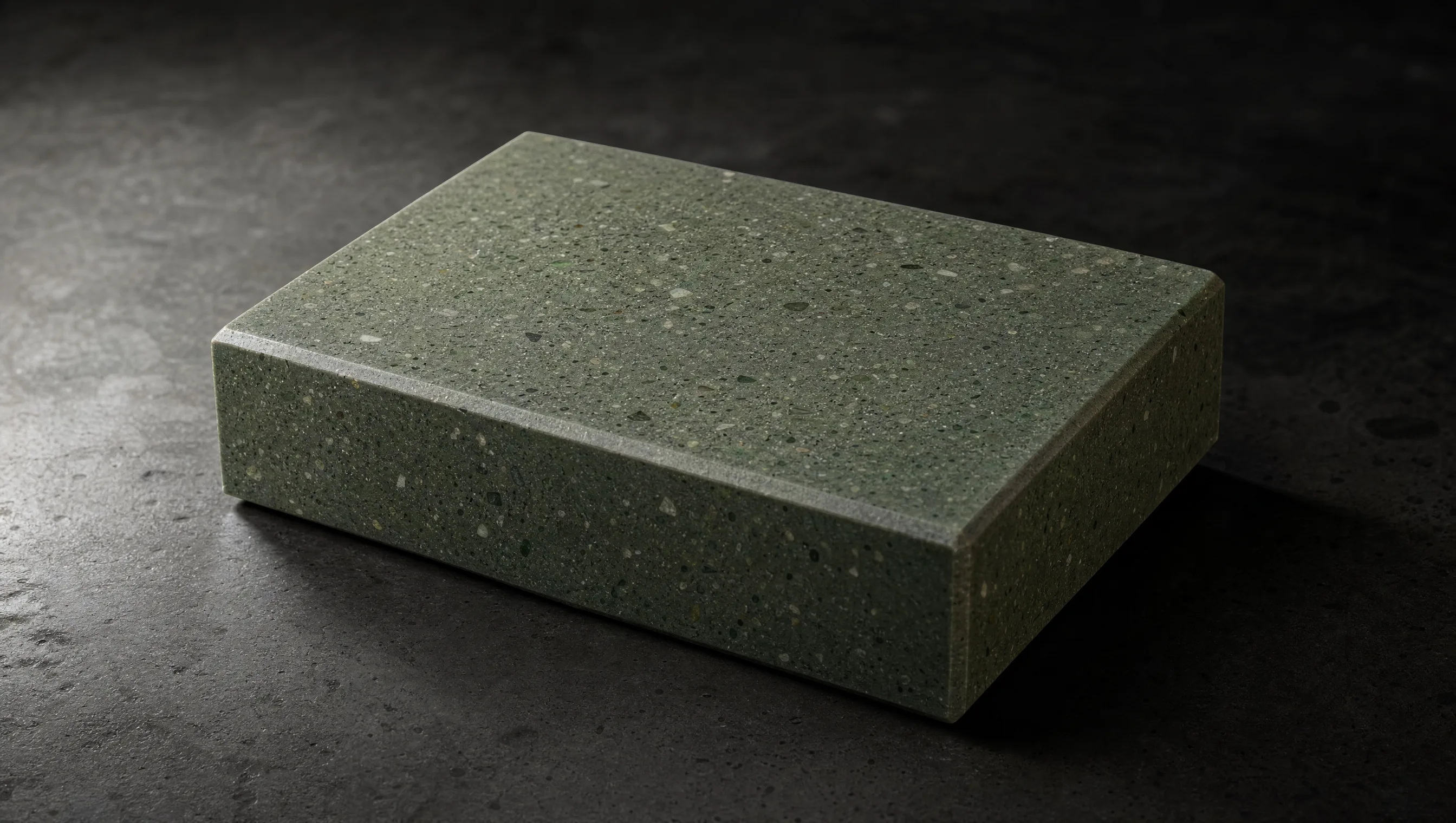 RCT recycled-composite paver, studio lit